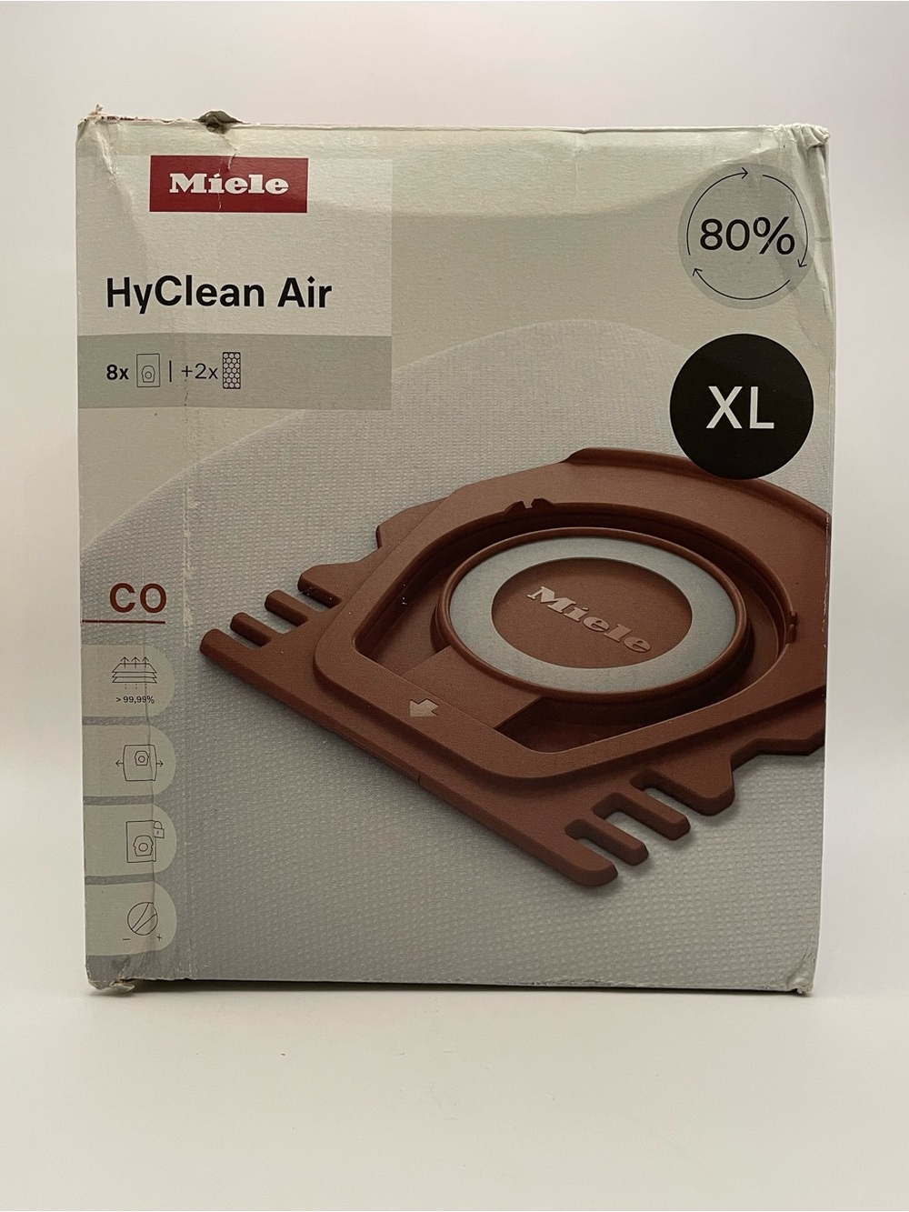 Miele Genuine CO Vacuum Cleaner Bags, XL-Pack for Guard M1 Vacuums NEW